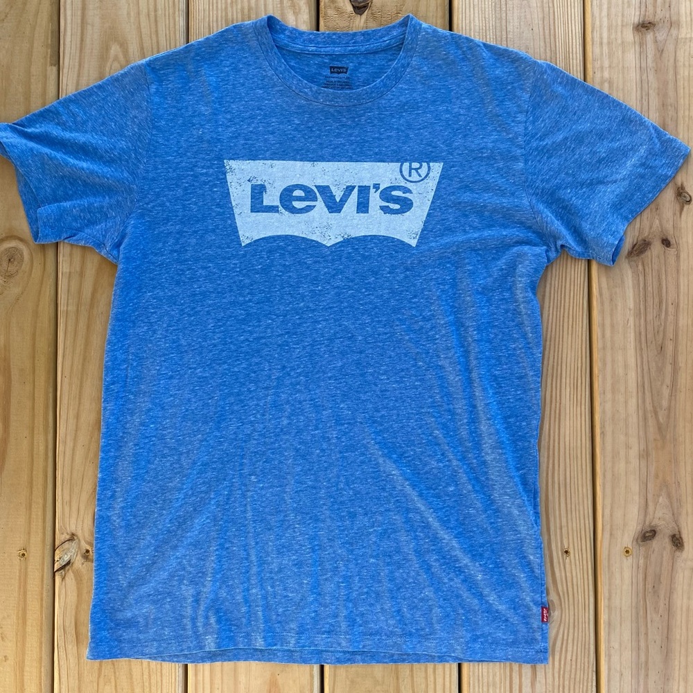Levi’s Blue Logo Tee